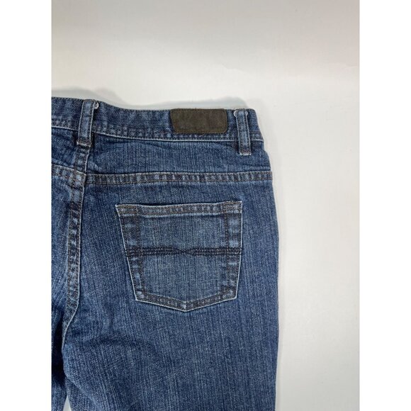 Vintage Express X2 Jeans Retro Worn In Denim Blue Express Womens Flare Jeans - Picture 5 of 7